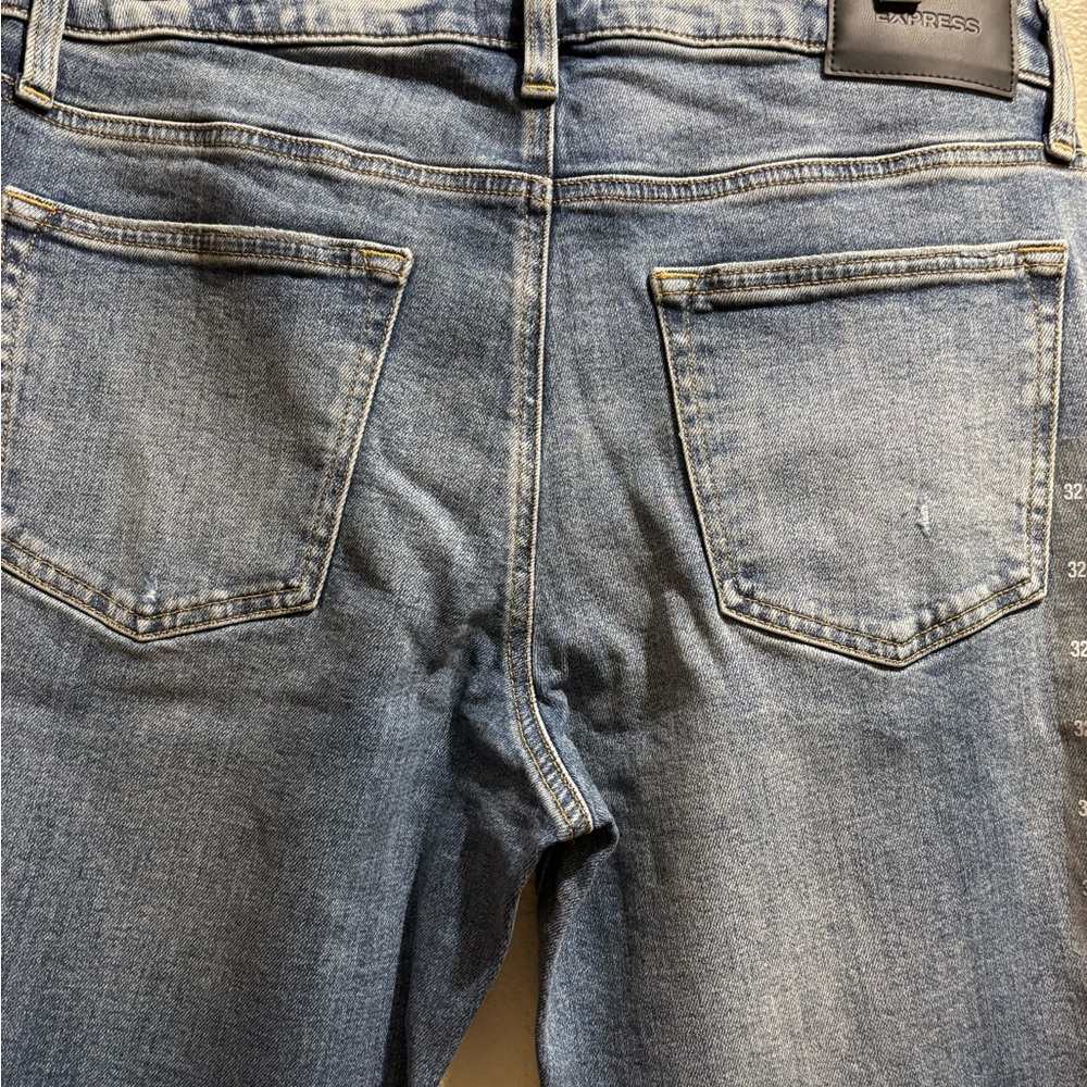 Express Men's Light Blue Slim Jeans